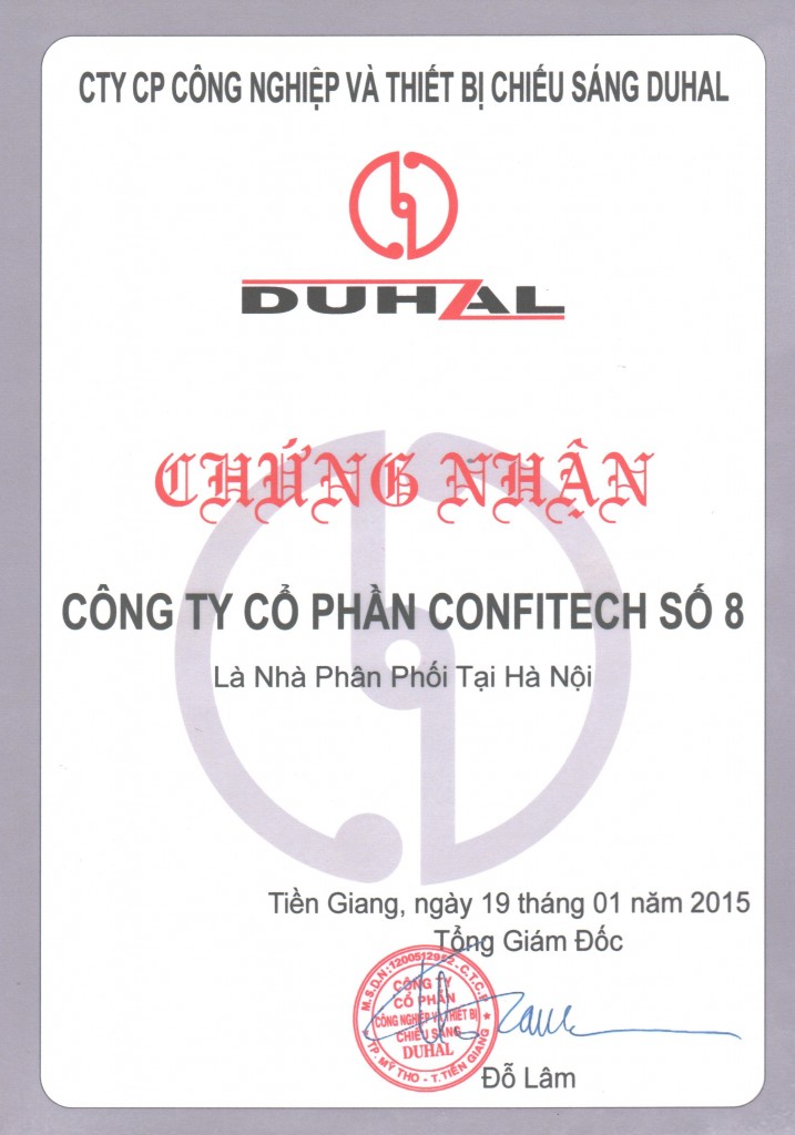 Chung nhan phan phoi